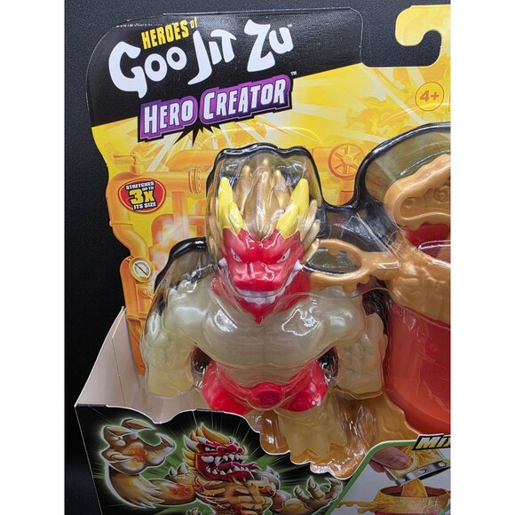 Heroes Of Goo Jit Zu Hero Creator Kit Glow In The Dark Blazagon Toy Set - Picture 2 of 7